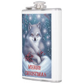 クリスマスオオカミ - フラスコ フラスク (左)