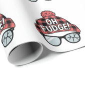 クリスマスオファッジクリスマスバケーションホおもしろいリデイ ラッピングペーパー (ロールコーナー)