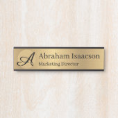 クリスマスオフィスギフトバスケット従業員のギフト サインプレート (正面)