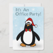 クリスマスオフィスパーティーの招待状 招待状 (正面)