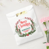 クリスマスオフィスパーティー フェイバーバッグ (封をした状態)