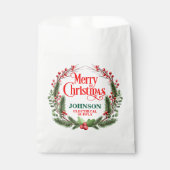 クリスマスオフィスパーティー フェイバーバッグ (正面)