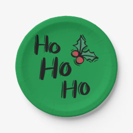 クリスマスオフィスパーティー ペーパープレート