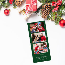 クリスマスオホリデー数々のフォトレトロフィルムストリップG