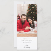 クリスマスオホリデー数々のフォトレトロフィルムストリップG (裏面)