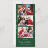 クリスマスオホリデー数々のフォトレトロフィルムストリップG (正面)