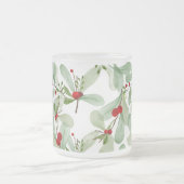 クリスマスオムレラ フロストグラスマグカップ (中央)