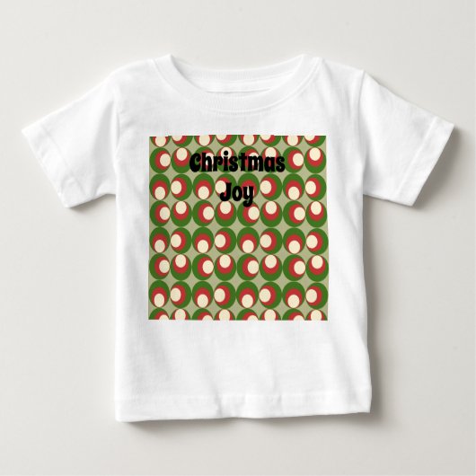 クリスマスオリーブ ベビーTシャツ (正面)