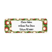 クリスマスオリーブ ラベル (正面)