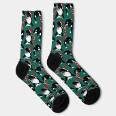 クリスマスオルカキラークジラ ソックス (右)