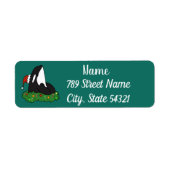 クリスマスオルカキラークジラ ラベル (正面)