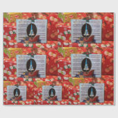 クリスマスオルゴール ラッピングペーパー (フラット)