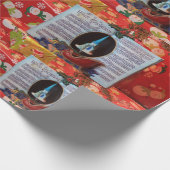 クリスマスオルゴール ラッピングペーパー (角)