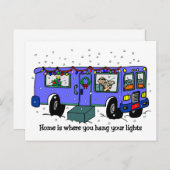 クリスマスオンザロードポストカード シーズンポストカード (正面/裏面)