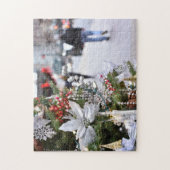 クリスマスオンフィフスアベニューヨークシティNYC ジグソーパズル (縦)