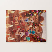 クリスマスオン火星パズル ジグソーパズル (横)