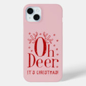 クリスマスオーディアiPhone 15プラスケース Case-Mate iPhoneケース (裏面)