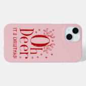 クリスマスオーディアiPhone 15プラスケース Case-Mate iPhoneケース (裏面 (横))