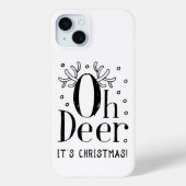 クリスマスオーディアiPhone 15プラスケース Case-Mate iPhoneケース (裏面)