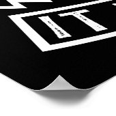 クリスマスオートバイサンタクロースバイクもしくは自転車に乗る人パパバイク ポスター (角)