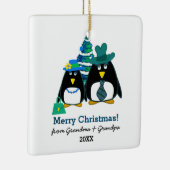 クリスマスオーナメントでの孫カスタム向け セラミックオーナメント (右)