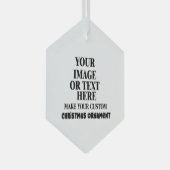 クリスマスオーナメントとツリーの装飾 ガラスオーナメント (正面右)