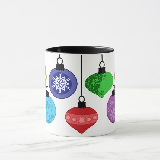 クリスマスオーナメントのマグ マグカップ (中央)