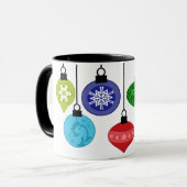 クリスマスオーナメントのマグ マグカップ (正面左)