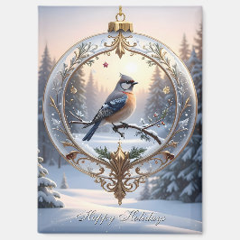 クリスマスオーナメントの鳥のマグネット マグネット