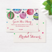 クリスマスオーナメントはカードの数を推測するキス (デスク)