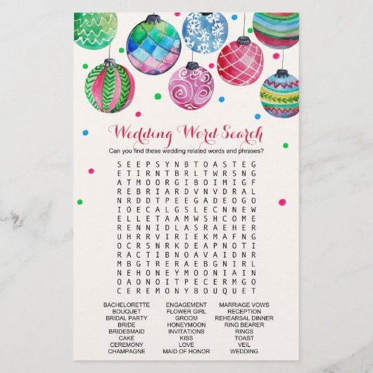 クリスマスオーナメントは彼女がゲームを言った (裏面)