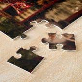 クリスマスオーナメントぶら下がったズオンツリー困難 ジグソーパズル (側面)