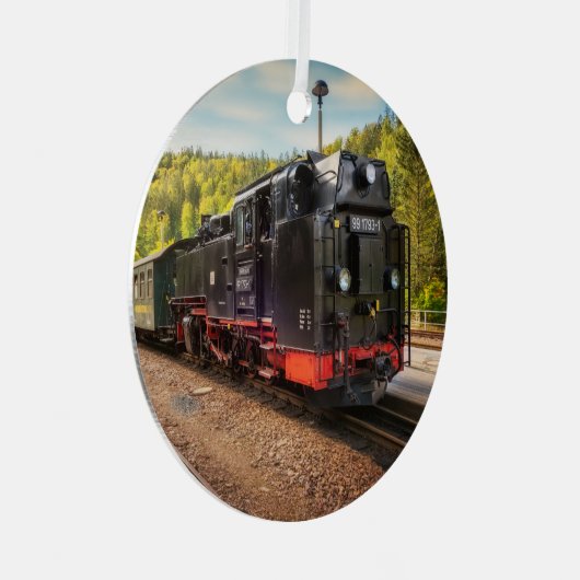 クリスマスオーナメントをトレーニング メタルオーナメント (正面右)