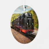 クリスマスオーナメントをトレーニング メタルオーナメント (正面左)