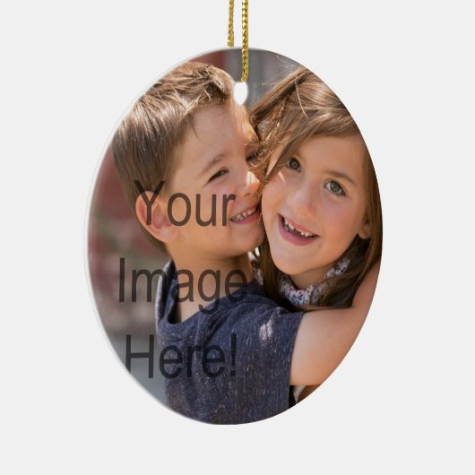 クリスマスオーナメントを作る – 写真と文字を追加! セラミックオーナメント (右)
