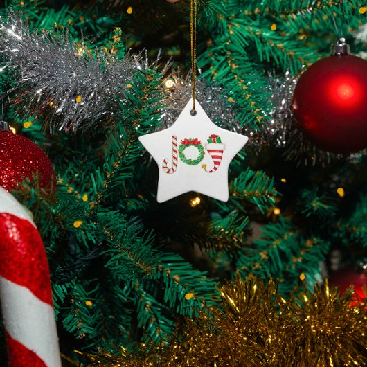 クリスマスオーナメントを楽しむ セラミックオーナメント