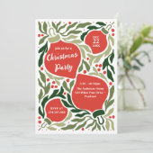 クリスマスオーナメントアンドフォージホリデーパーティー シーズンカード (スタンド正面)