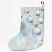 クリスマスオーナメントエレガントズクリスマスホリデー スモールクリスマスストッキング (裏面)