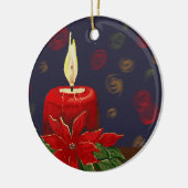 クリスマスオーナメントオリジナルデジタルデザイン セラミックオーナメント (左)