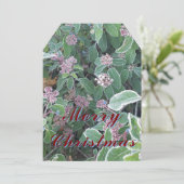 クリスマスオーナメントカード (スタンド正面)