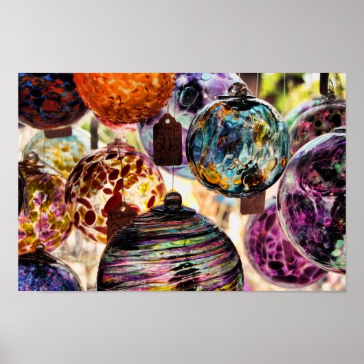 クリスマスオーナメントガラス – ポスター (正面)