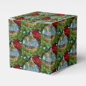 クリスマスオーナメントギフトボックス フェイバーボックス (正面サイド)