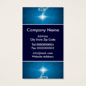 クリスマスオーナメントギフトラベル – 名刺 (裏面)