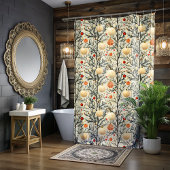 クリスマスオーナメントクラシックシャワーカーテン シャワーカーテン