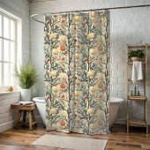 クリスマスオーナメントクラシックシャワーカーテン シャワーカーテン