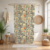 クリスマスオーナメントクラシックシャワーカーテン シャワーカーテン