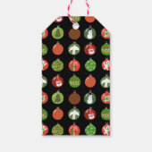 クリスマスオーナメントクリスマスボールカスタムズホリデイ ギフトタグ (裏面)