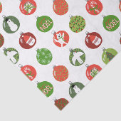 クリスマスオーナメントクリスマスボールカスタムズホリデイ 薄葉紙 (詳細)