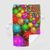 クリスマスオーナメントジャンボリー ゴルフタオル (インサイチュ)