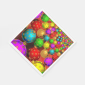 クリスマスオーナメントジャンボリー スタンダードランチョンナプキン (角)